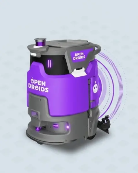 Cleaning robot delivering consistent results